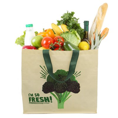 Shopping Bag PP Woven Laminated Bags Custom Printing PP Shopping Bags